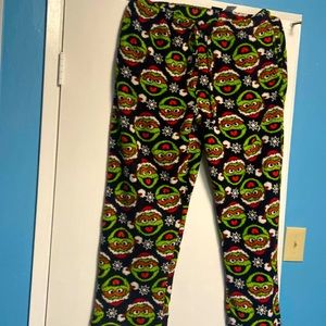 Men’s Grinch Christmas Pajama pants SIZE: XL
